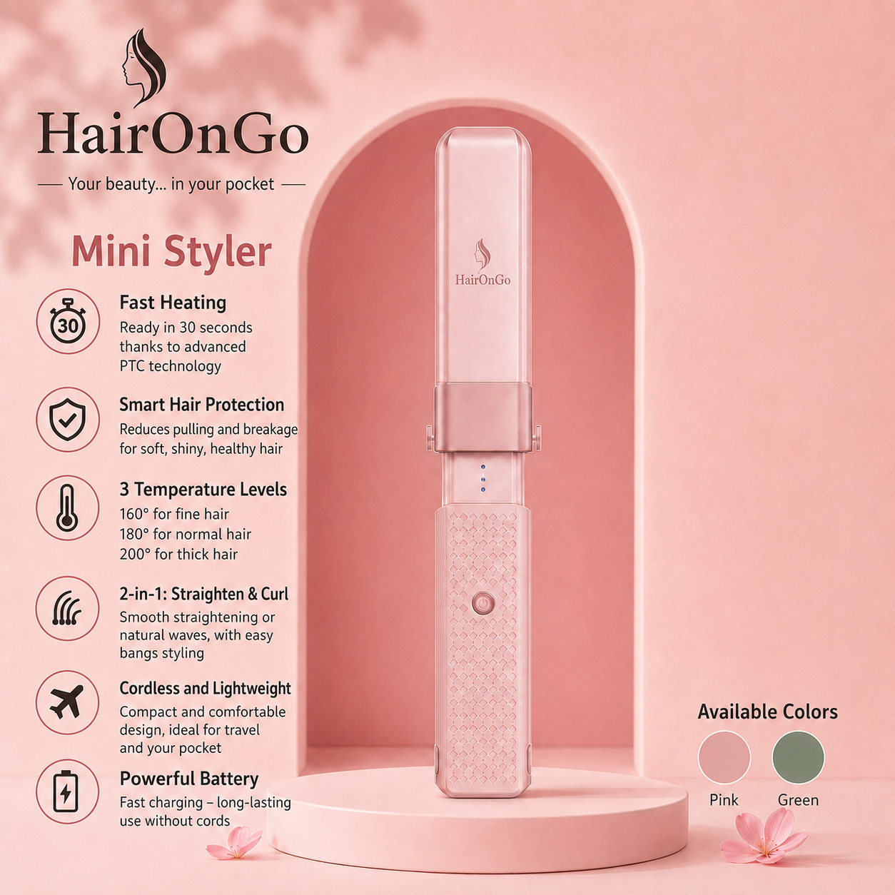 HairOnGo MiniStyler